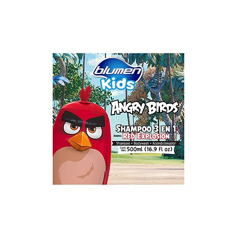 Blumen Shampoo 3 En 1 Angry Birds 2d 500 Ml