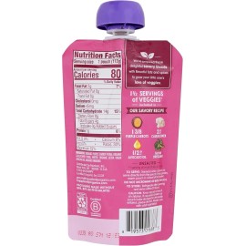 Happy Baby Food Baby Carrot Cauliflower Organic 4.0 oz (Pack of 16)