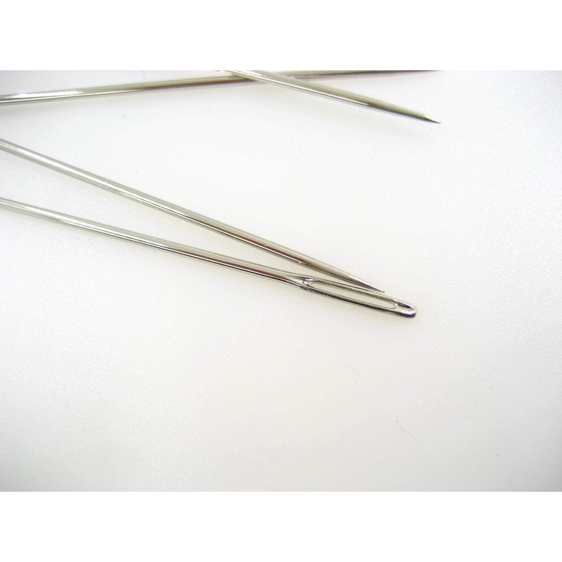 20pcs Large Eye 87mm Needles Hand Stitches Heavy Duty Hand