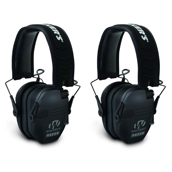 Walker's Razor Slim Shooter Electronic Hunting Folding Hearing Protection Earmuffs