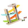 Car Ramp Race Track Roof Top Early Educational Miniature Pull