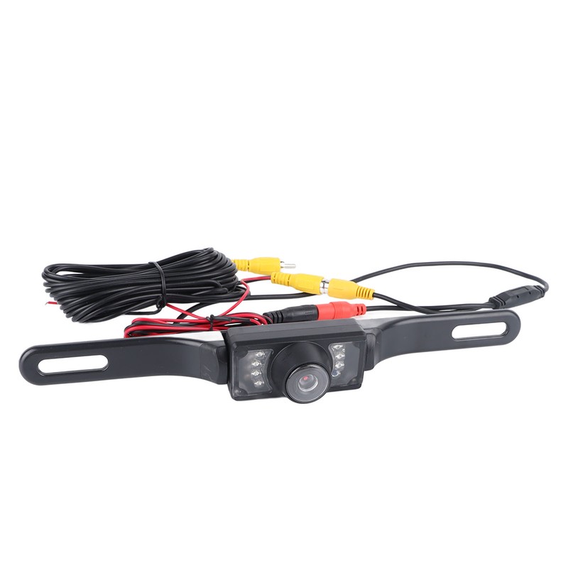Car Long License Plate Frame Camera HD Night Vision 8