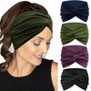 IVARYSS Extra Wide Headbands for Women Non-Slip, 7'' Large Twist