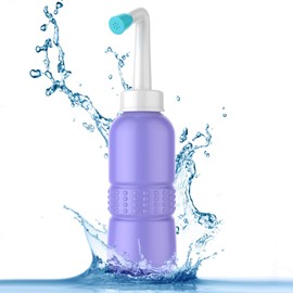 Travel Bidet Bottle- Portable Bidet Sprayer Mini Handheld Bidet for Personal Hygiene Care Bottom Wiper 450ml Capacity Water Resorvoir