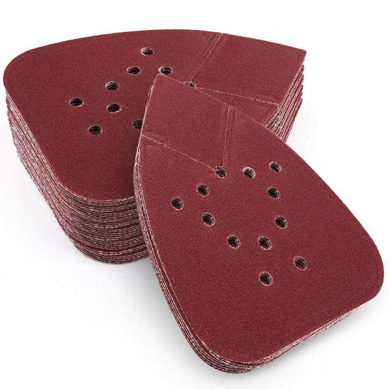 50PCS 180 Grit Sanding Pads for Black and Decker Mouse