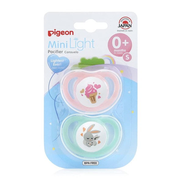 PIGEON | x2 Chupones para Bebe 0 a 3 Meses