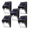 Importeek 5pz Lampara Led Solar Reflector Exterior Jardin Sensor Luz