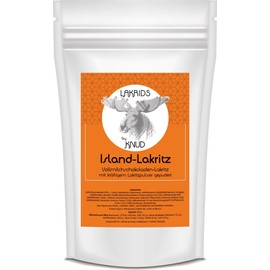 Lakrids Knud | Island Liquorice Rolled in Liquorice Powder