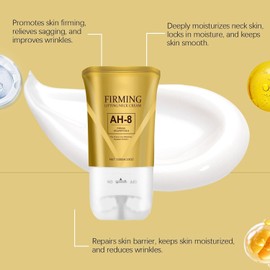 AH-8 Firming Neck Cream Double Roller Massage Neck Cream Firming, Necks Crea.m Lifting Moisturizing Nourishing, Tightening Lotions Cosmetic Skin Care