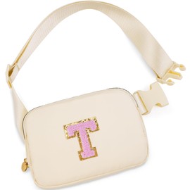 Riñonera para niñas y mujeres, bandolera para cintura personalizada, Caqui, T