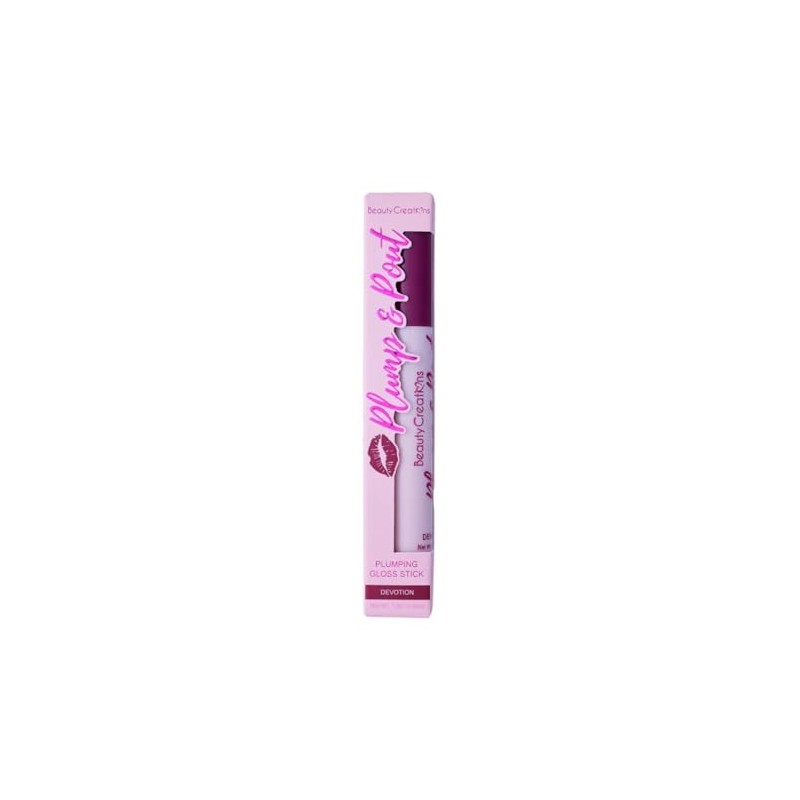LIP GLOSS STICK VOLUMINIZADOR PLUMP POUT BEAUTY CREATIONS (DEVOTION, 12)