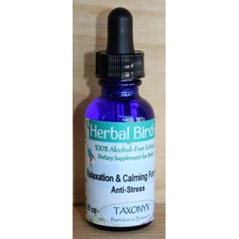 Taxonyx Science Inc Herbal Bird Rx - Bird Calm Herbal Formula 2 oz - Compare to AVITECH