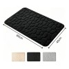 4 Piezas Tapete Baño Ultra Suave Antideslizante Absorbente
