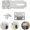 Coehaopike Padlock Door Hardware Latch Latch Hasp Latch 304 Stainless