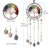 RAGKUU Colorful Tree of Life Dream Catcher with Stone Pendant