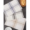 DII Home Sweet Farmhouse Kitchen Textiles, Placemats, 13x19, Black 6
