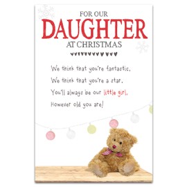 Daughter Christmas Card, Cute Daughter Christmas Card, Christmas Card Daughter, Daughter Christmas Cards for Her, Daughter Christmas Cards, Christmas Card, Christmas Cards