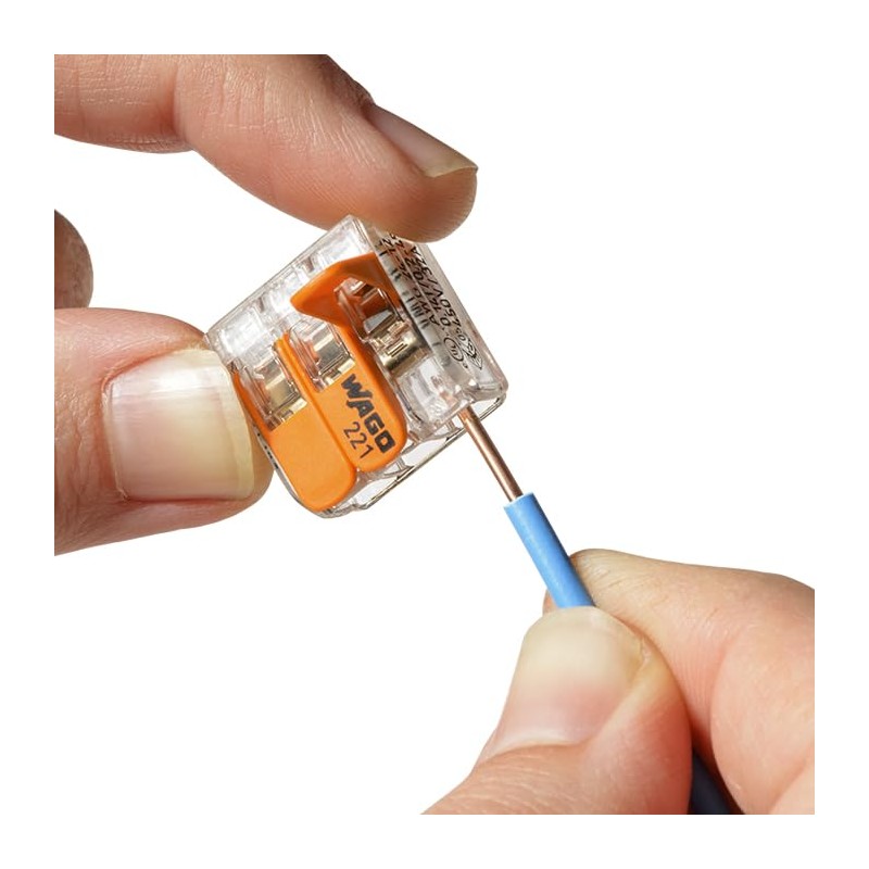 WAGO 221 Series - 50 x 3 Conductor Connecting Clamps