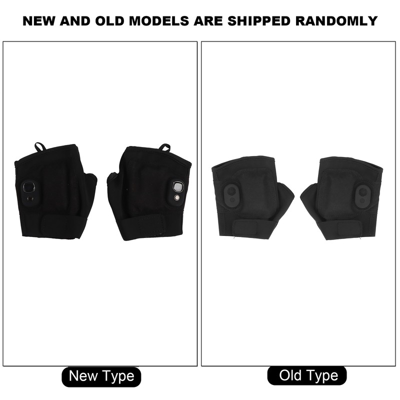 One Pair Heated Fingerless Gloves Polyurethane Fiber USB Non Slip