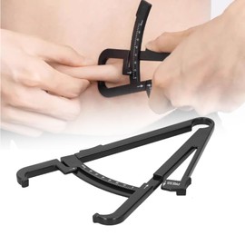 Plicometro, Kit Antropometrico, Calibrador de Grasa Corporal, Calibrador de Prueba de Grasa Corporal Cinta Métrica BMI Calibradores de Pliegues Cutáneos Juego de Cintas Métricas de Grasa Corporal