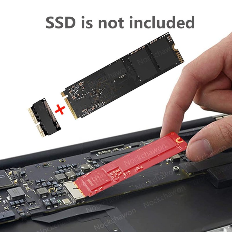 Nockchawon M.2 NVME SSD Convert Adapter,NGFF M.2 NGFF M-Key AHCI