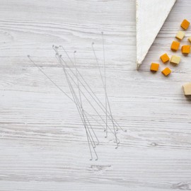 HOLIDYOYO 10pcs Cheese Slicer Wire Replacement Stainless Steel Cheese Cutter Wire Cheese Cutting Wire Slicing Wire