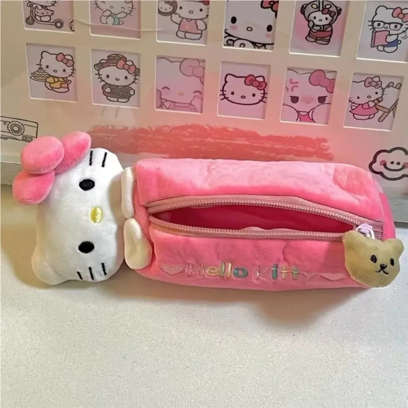 Nuevo Estuche For Lápices De Hellokitty, Bonito Estuche N