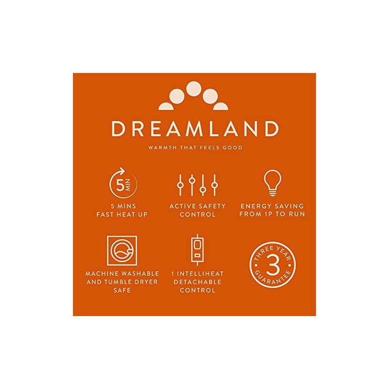 Dreamland Dreamland Revive Me C Heat Pad Extra Large, Grey,