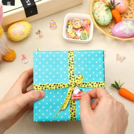 MARFOREVER Easter Charms, 40Pcs/20 Pairs Easter Charms for Jewelry Making, Assorted Easter Egg Bunny Rabbit Enamel Charm Pendants for Bracelet Necklace Earrings Making Accessories