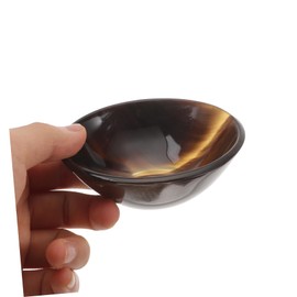 Ciieeo 3pcs Horn Bowl Horns Tea Cups Small Seasoning Bowl Tea Cups Small Sauce Container Sauce Container for Home