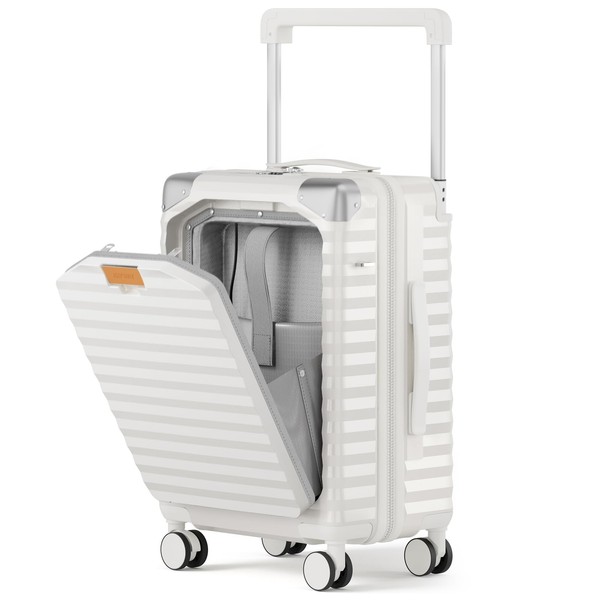 Joyway 20 Inch Carry on Luggage with Front Pocket, PC