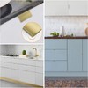 MOROBOR Finger Edge Pull, 8pcs Round Angle Concealed Handles Modern