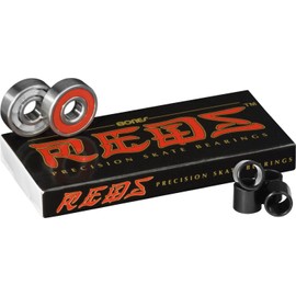 Bones Bearings Reds with Bearing Spacers