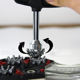 Softspikes,Llaves de Ajuste para Peso Herramienta de Llave Dinamométrica Zapatos de Spike Accesorios Llave de Spike Herramienta de Eliminación de Llave de Picos de Zapato de