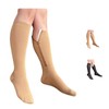 Ziperior Inside Leg Zipper 20-30 mmHg Compression Grade Calf Closed
