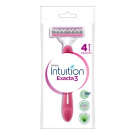 Schick - Xtreme 3 for Women | Disposable Razors | 4 Pack | Sensitive | 3 Blade Razor | Aloe Vera | Jojoba | Flex to Your Curves