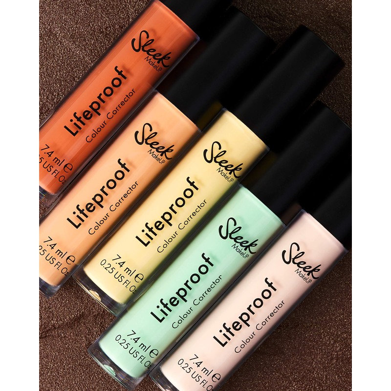 Sleek MakeUP Lifeproof Colour Corrector, Full Coverage Colour-Neutralising Corrector, Ditch