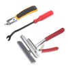 Timsec Canvas Stretcher Pliers, Upholstery Staple Remover and Tack Puller