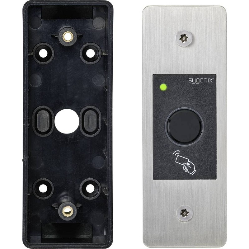 Sygonix SY-4760952 Fingerprint/RFID Access System Flush-Mounted 12 V/DC, 18 V/DC