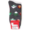 CHARTER CLUB Christmas Crew Socks Hot Cocoa Heather Charcoal Gray
