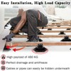 PHLKJL 24Pack Adjustable Plastic Pedestal Paver,Floor Slate Support Floor Lift,Deck