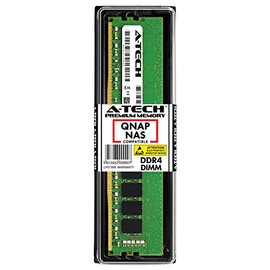 A-Tech 16GB Module for QNAP ES1640dc Series NAS Servers - DDR4 2400MHz PC4-19200 Non-ECC DIMM 1.2V Memory RAM (Replacement for QNAP RAM-16GDR4A0-UD-2400)