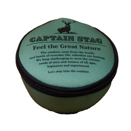 Captain Stag UH-3019 Sierra Cup Case, Message/Vintage Green