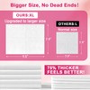 FACEMADE 100 Count (2 Packs) Disposable Face Towels, Ultra Thick