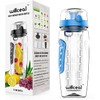 willceal Fruit Infuser Water Bottle 32oz Durable, Large - BPA