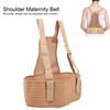 Maternity Belt Pregnancy Support Breathable Adjustment Shoulder Postpartum BeltKhaki