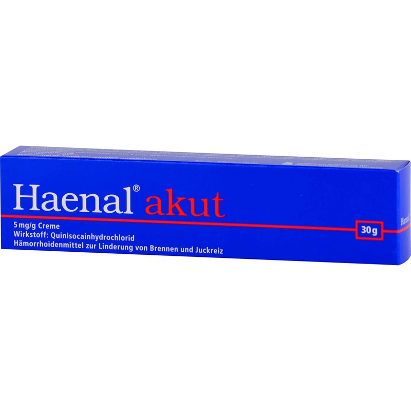 Haenal Akut Cream for Relieving Itching in the Anus Area