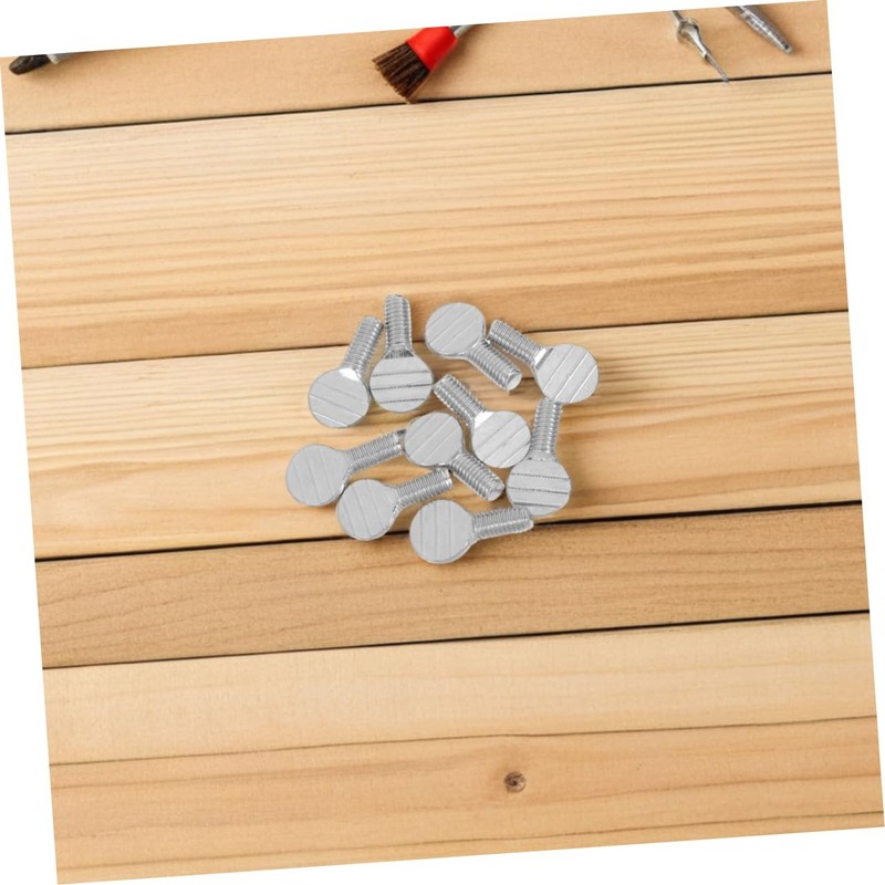 Sosoport 12pcs Stainless Steel Thumb Screws for Air Fryer Rotisserie