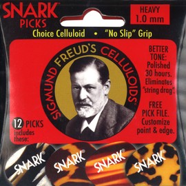 SNARK ピック セルロイド 12枚入り 1.0mm HEAVY 100C