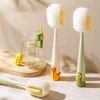 CHENSHUO 5 in 1 Long Handle Cup Cleaning Brush,Multifunctional Cup